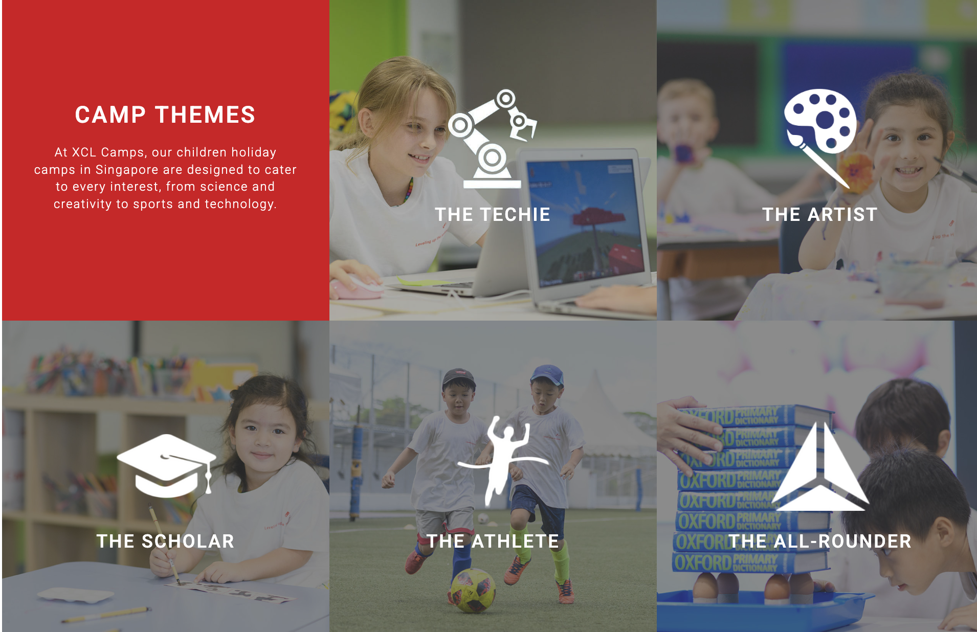 XCL World Academy Camps